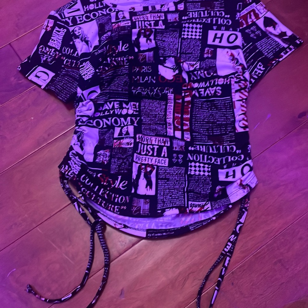 Selling a “love streak” shirt